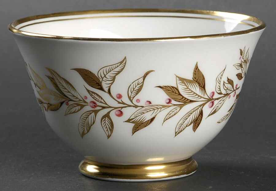 Almond Willow Mini Open Sugar Bowl by Royal Chelsea-1