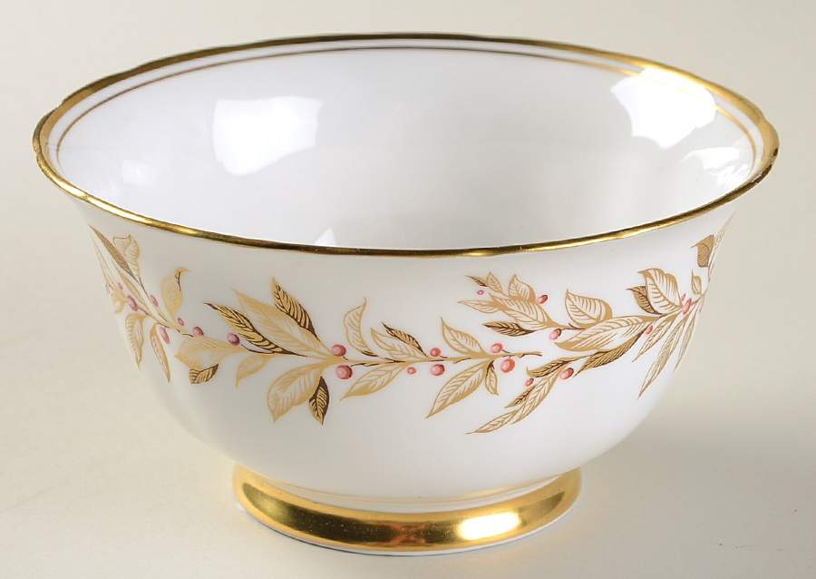 Almond Willow Open Sugar Bowl by Royal Chelsea-1