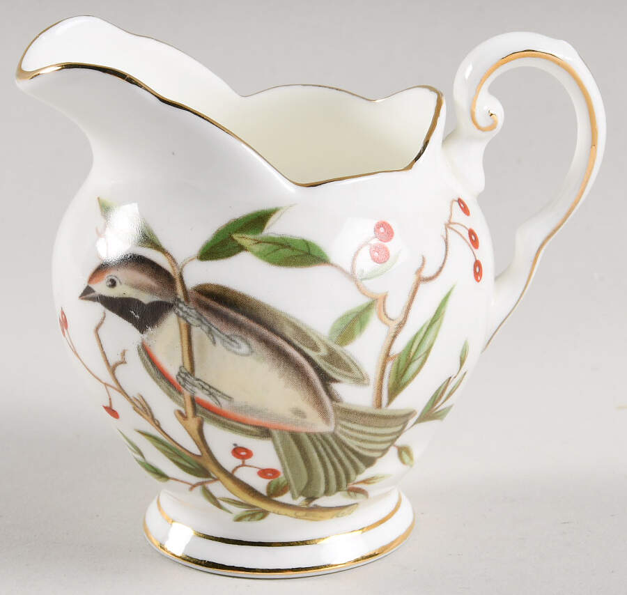 Audubon Birds Creamer by Royal Chelsea-1