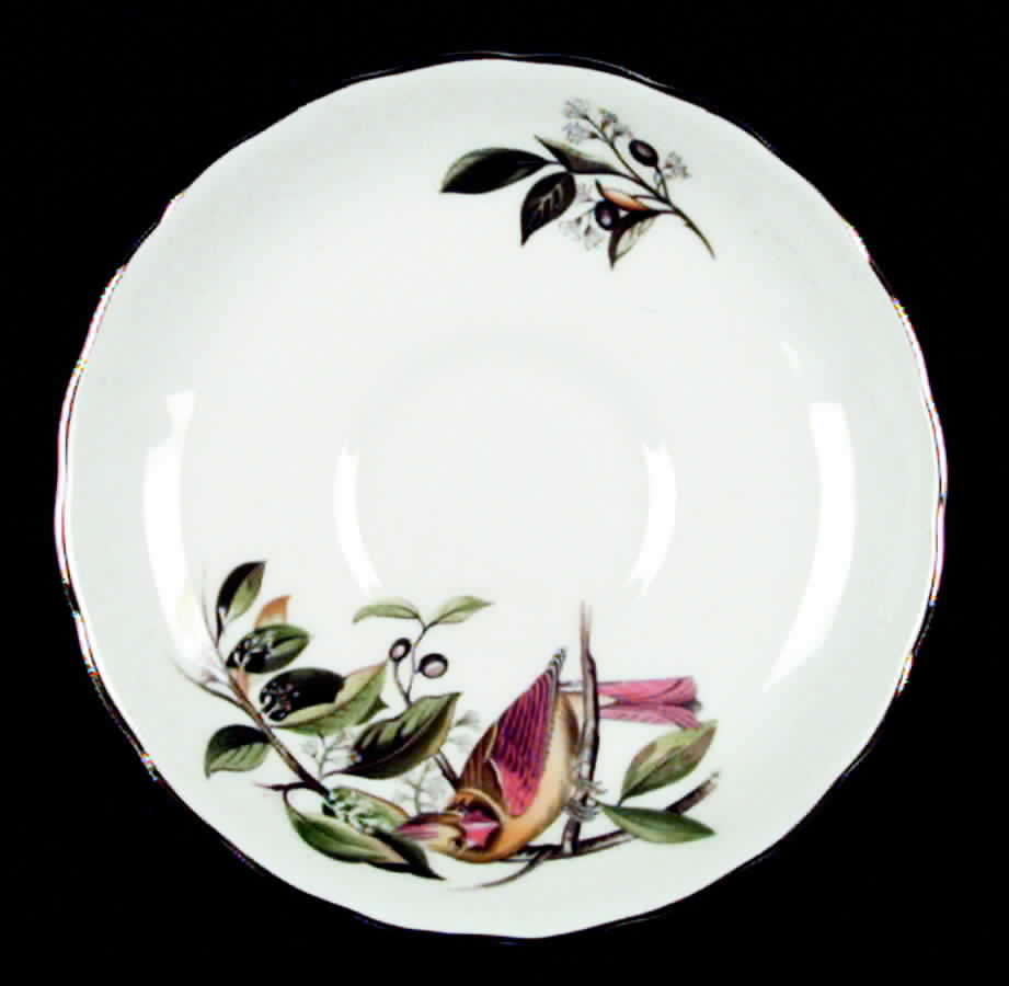 Audubon Birds Saucer by Royal Chelsea-1