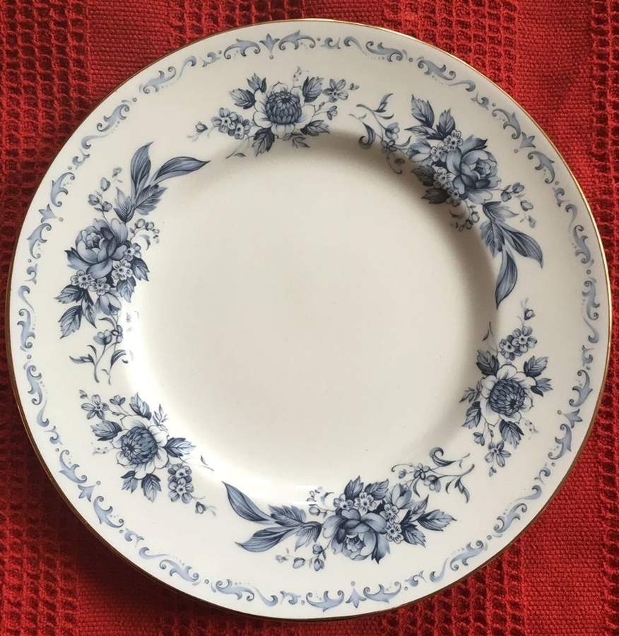 Blue Chelsea Salad Plate by Royal Chelsea-1