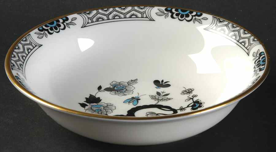 Black Mandarin Coupe Cereal Bowl by Royal Chelsea-1