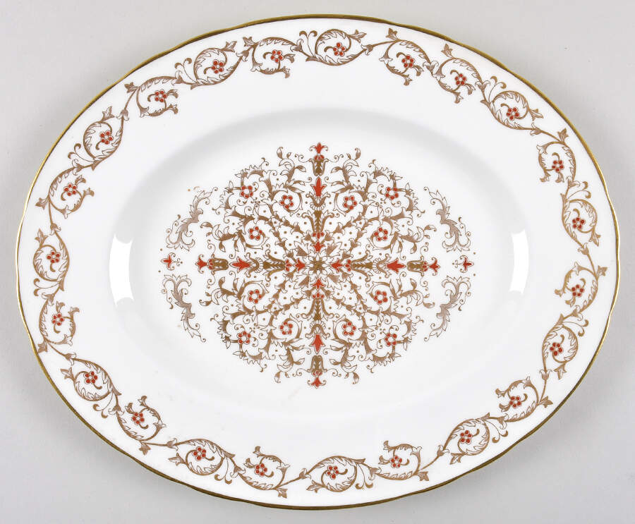 Cardinal 13" Oval Serving Platter by Royal Chelsea-1
