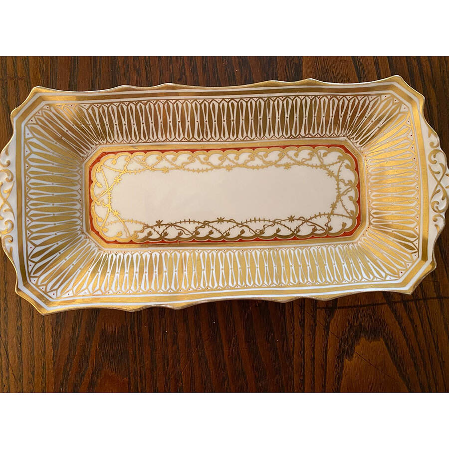 Cathedral Large Sandwich Tray by Royal Chelsea-1
