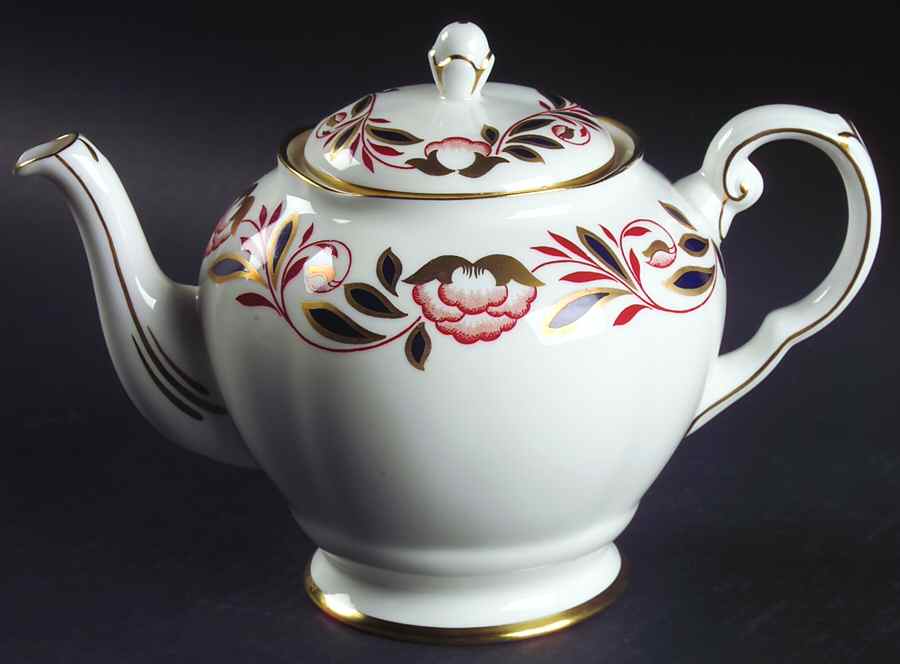 Dynasty Teapot & Lid by Royal Chelsea-1