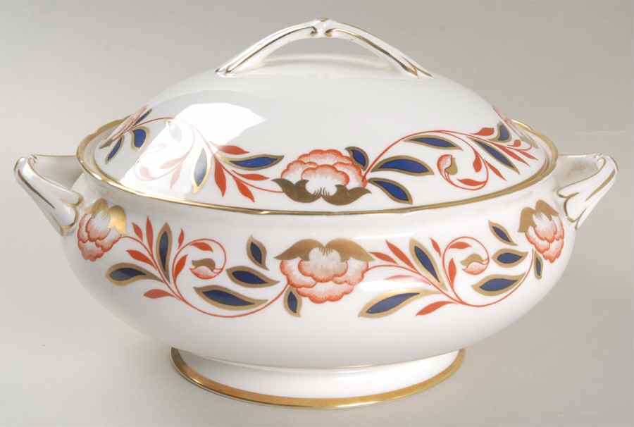 Dynasty Round Covered Vegetable by Royal Chelsea-1
