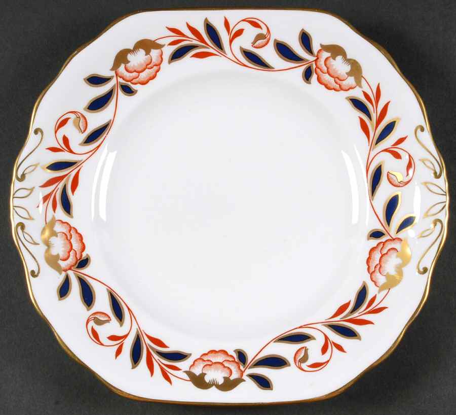 Dynasty Handled Cake Plate by Royal Chelsea-1