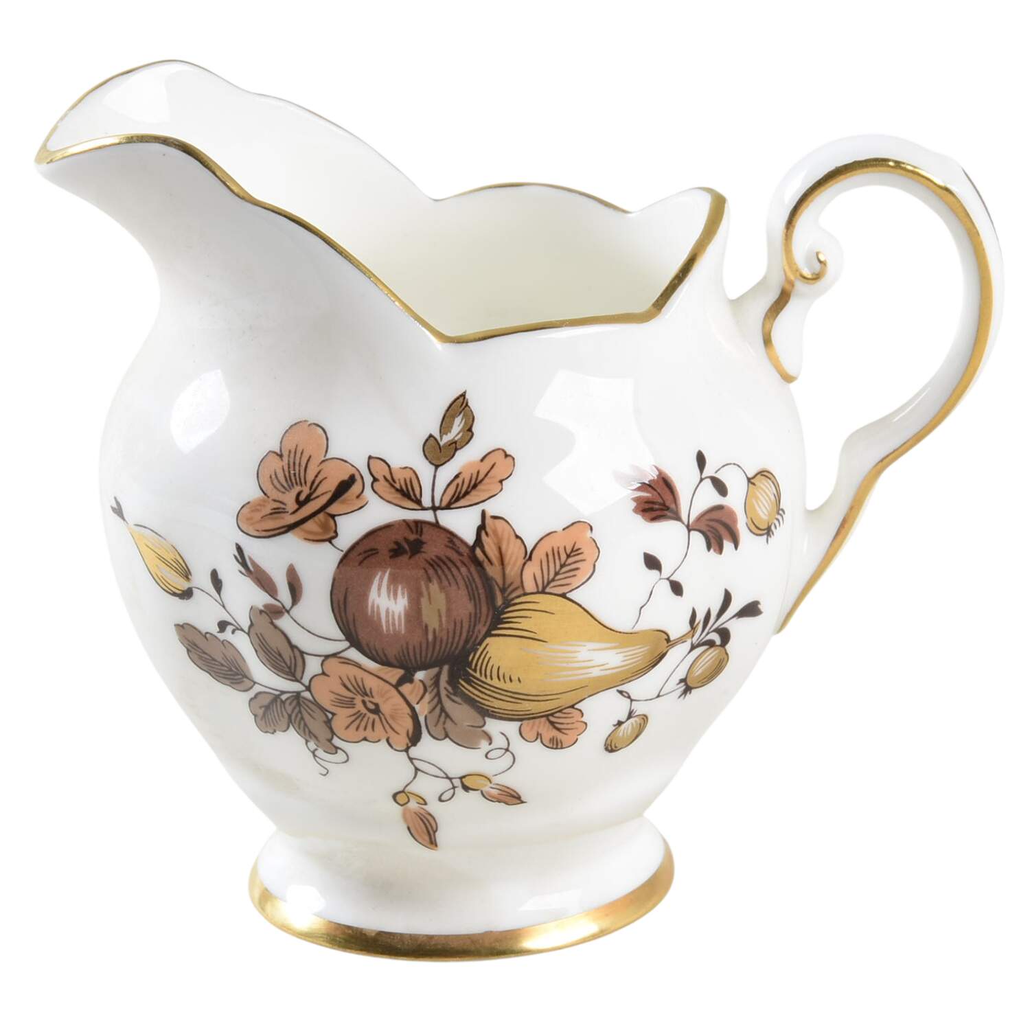 Golden Fruit Mini Creamer by Royal Chelsea-1