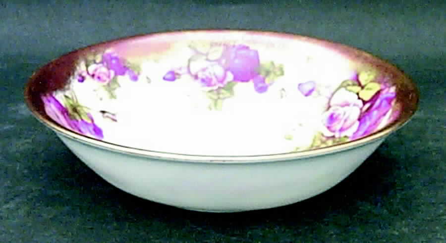 Golden Rose (Brushed Gold) Fruit/Dessert (Sauce) Bowl by Royal Chelsea-1