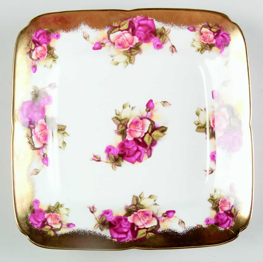 Golden Rose (Brushed Gold) Bon Bon by Royal Chelsea-1