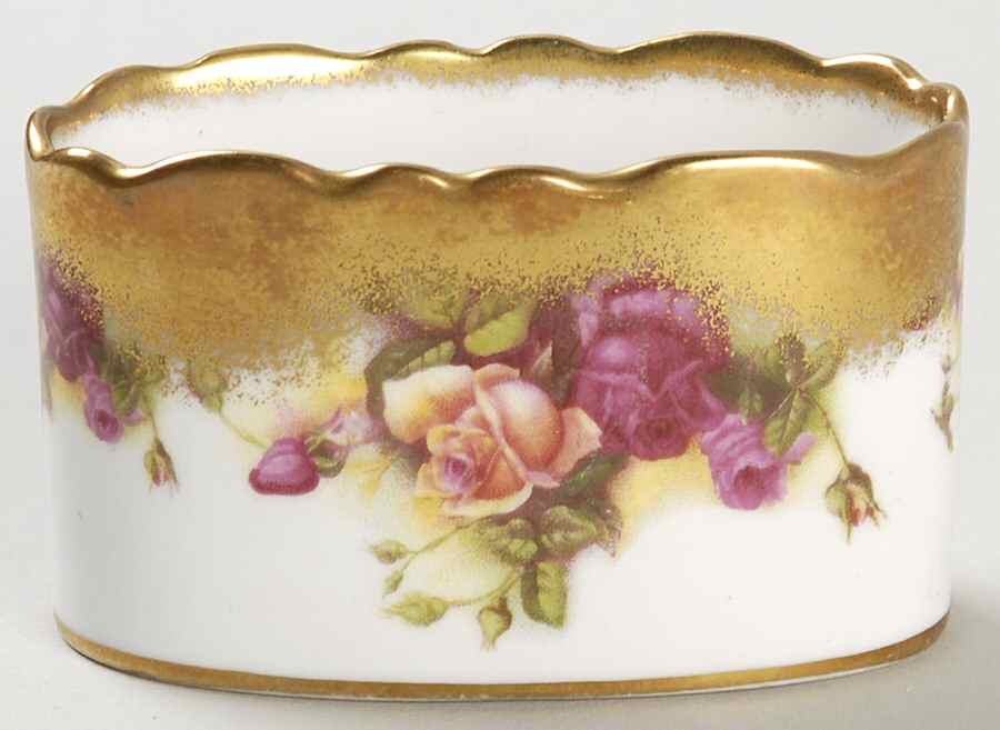 Golden Rose (Brushed Gold) Cigarette Holder by Royal Chelsea-1