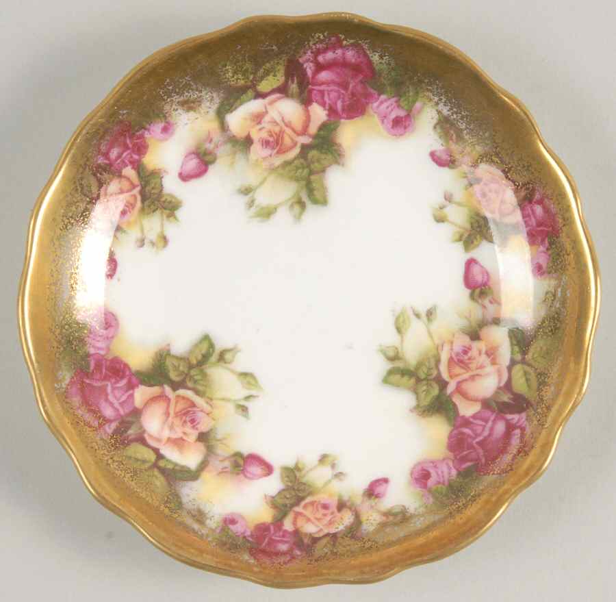 Golden Rose (Brushed Gold) Coaster by Royal Chelsea-1