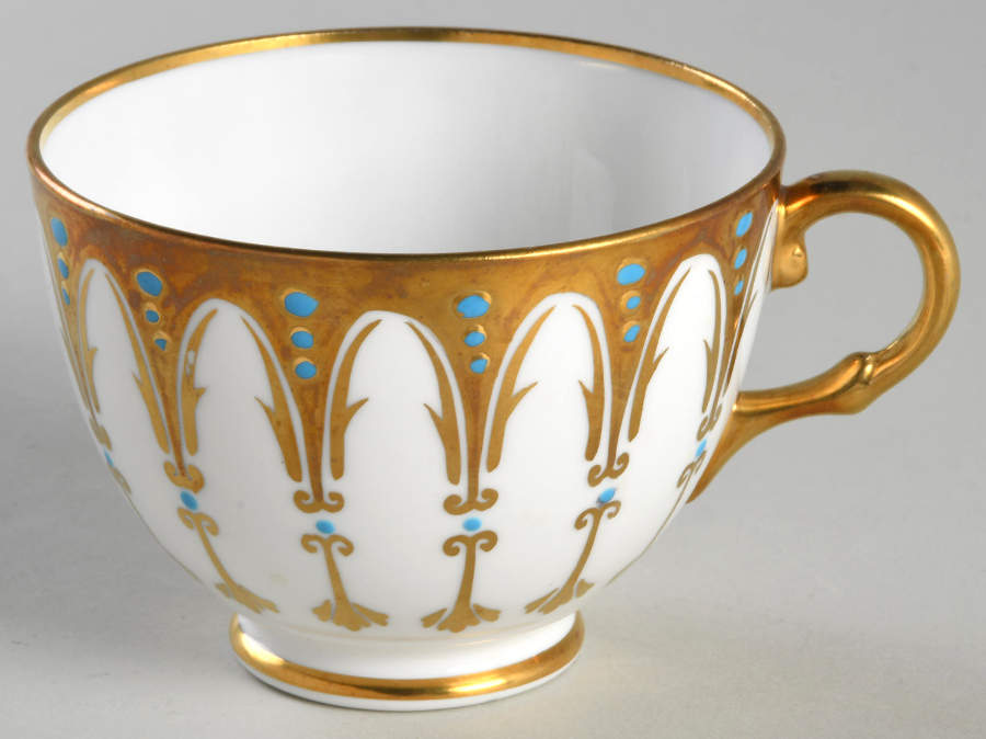 Gothic Footed Cup by Royal Chelsea-1