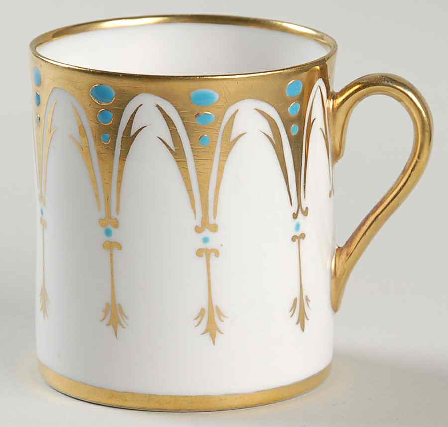 Gothic Flat Demitasse Cup by Royal Chelsea-1
