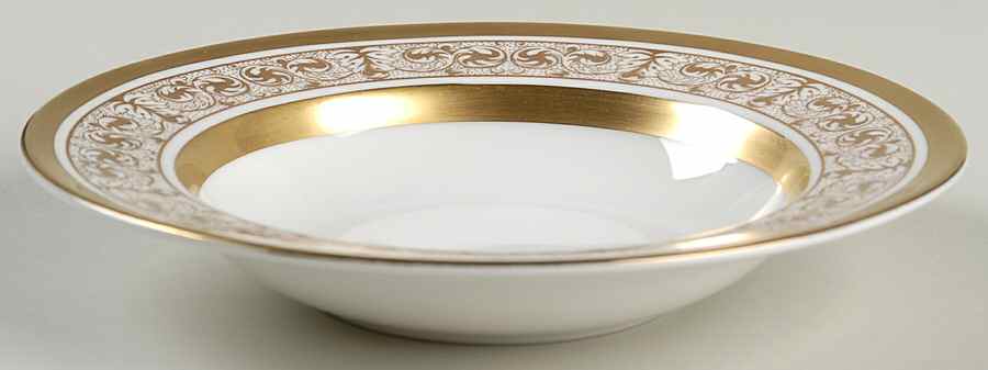 Midas Rim Soup Bowl by Royal Chelsea-1