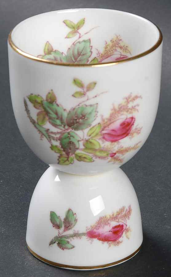 Moss Rose Double Egg Cup by Royal Chelsea-1