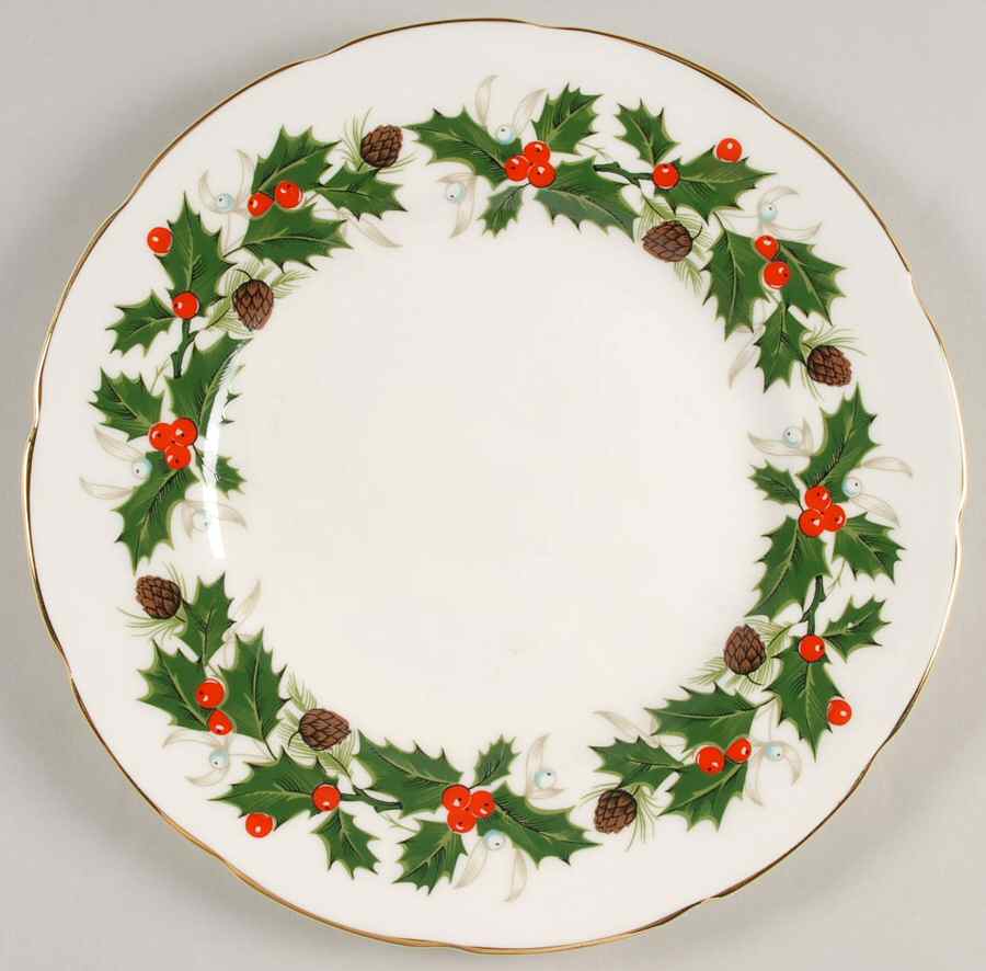Noel Salad Plate by Royal Chelsea-1