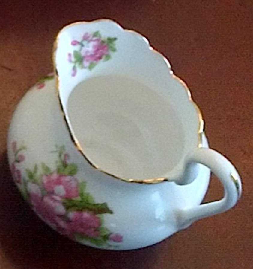 Peach Blossom Creamer by Royal Chelsea-1