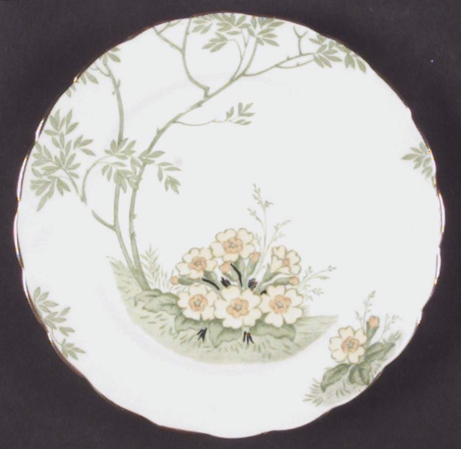 Primrose Dale Bread & Butter Plate by Royal Chelsea-1