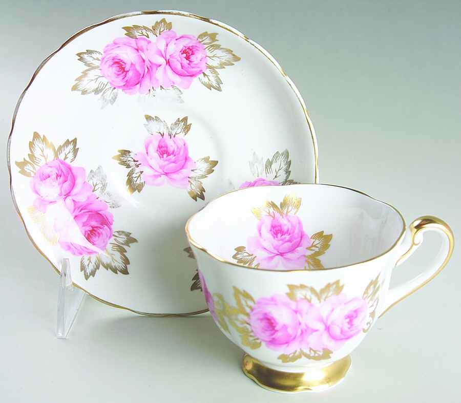 RCH1 Footed Cup & Saucer Set by Royal Chelsea-1