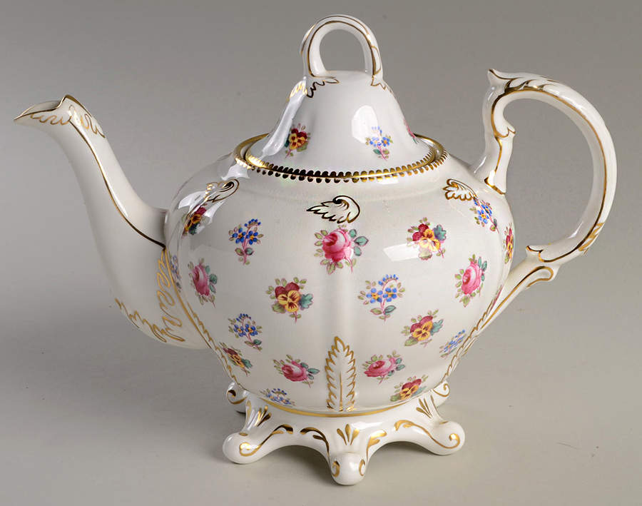 382A Teapot & Lid by Royal Chelsea-1