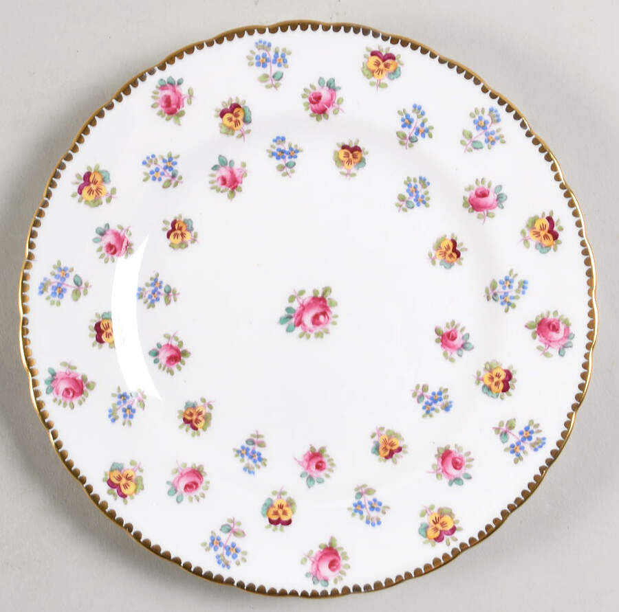 382A Dessert/Pie Plate by Royal Chelsea-1