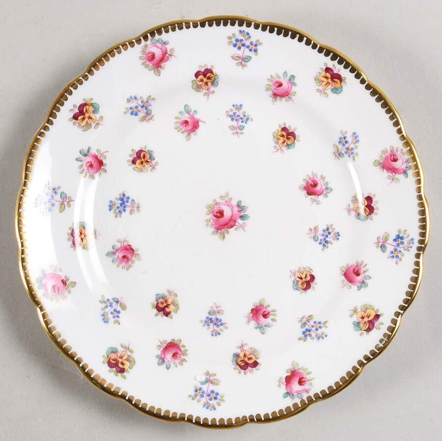 382A Bread & Butter Plate by Royal Chelsea-1