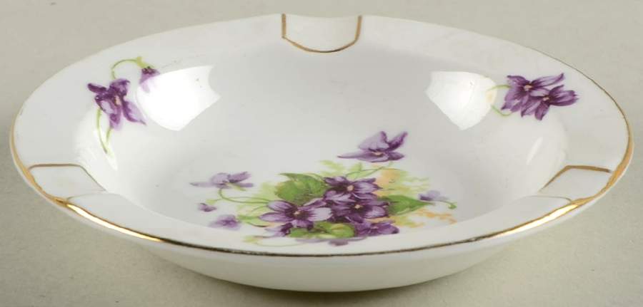 Spring Violets Small Ashtray by Royal Chelsea-1
