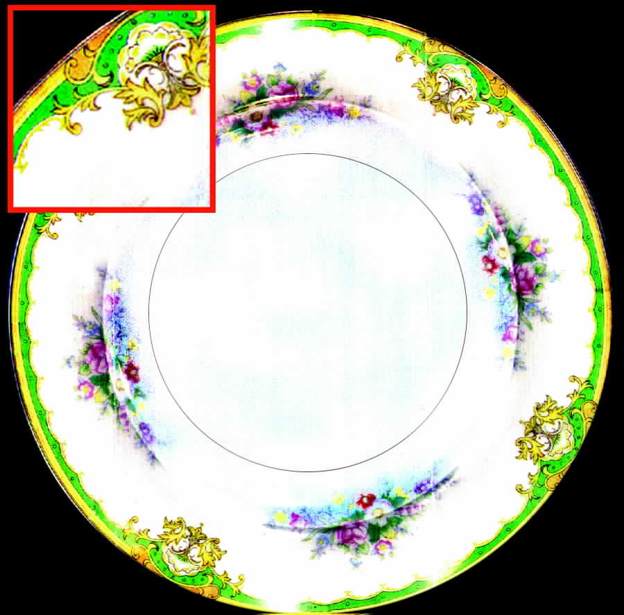 RCJ1 Salad Plate by Royal China Japan-1