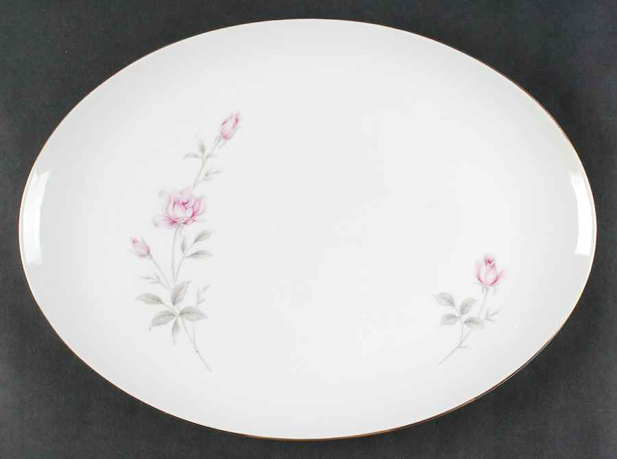 Regina Rose 14" Oval Serving Platter by Royal Cameo-1