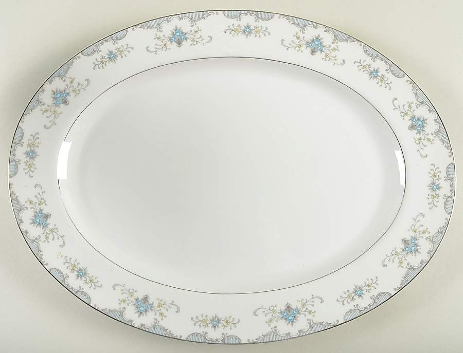 Riviera 16" Oval Serving Platter by Royal Cameo-1