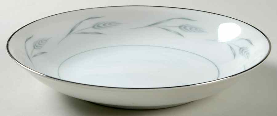 Silver Wheat Coupe Soup Bowl by Royal Cameo-1