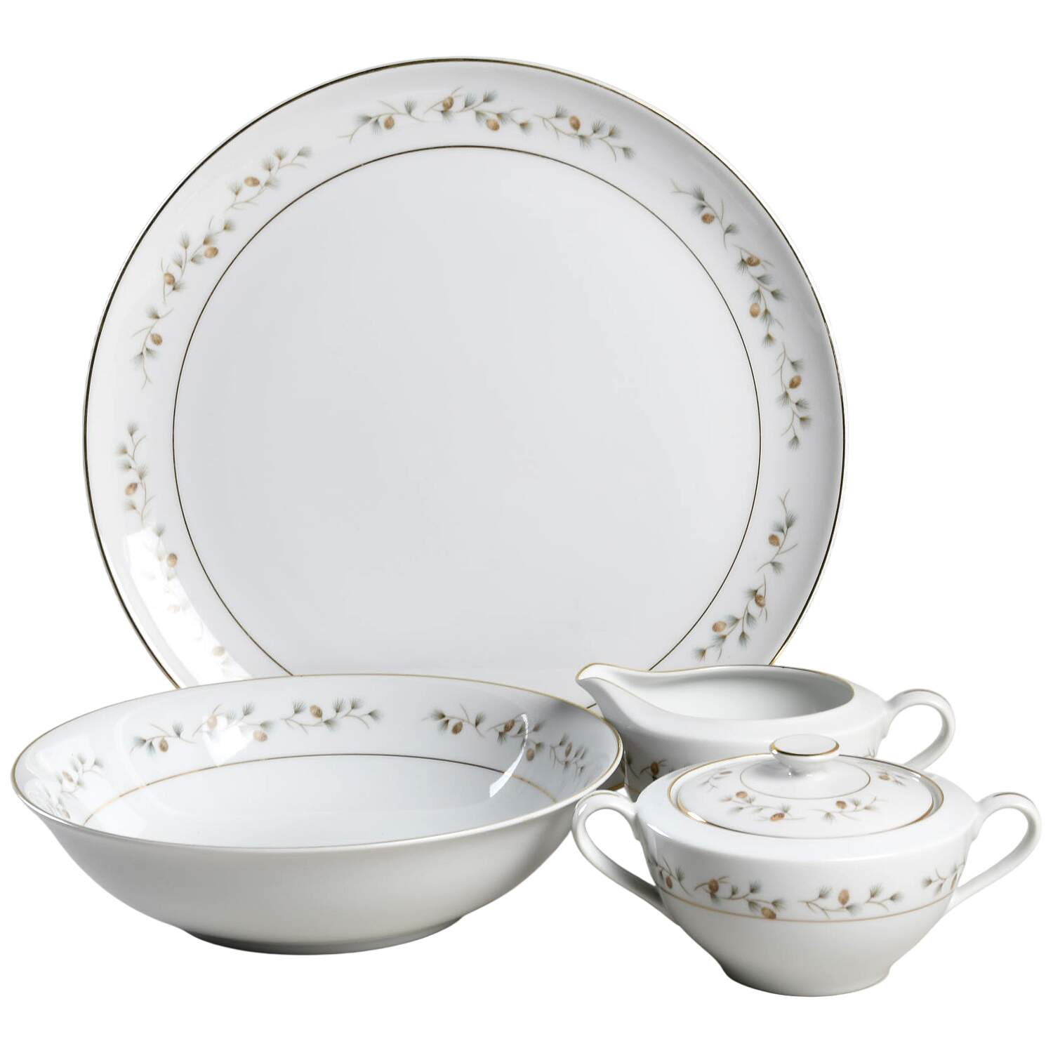 Whispering Pine 5 Piece Hostess Set by Royal Cameo-1