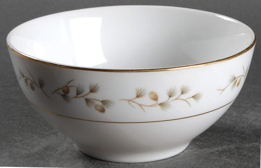 Whispering Pine Cranberry Bowl by Royal Cameo-1