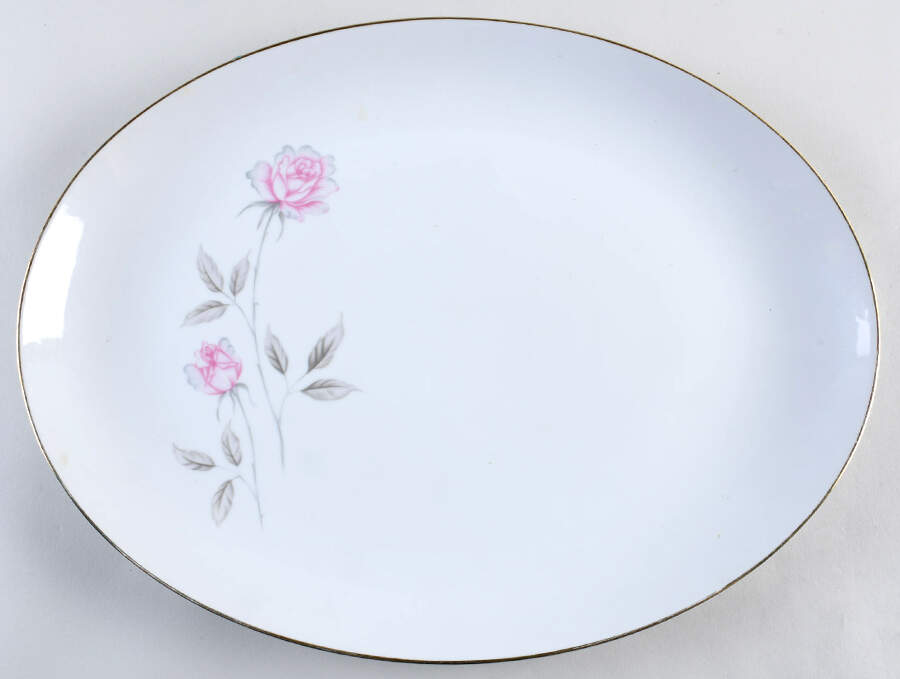 Fantasia 16" Oval Serving Platter by Royal Continental-1