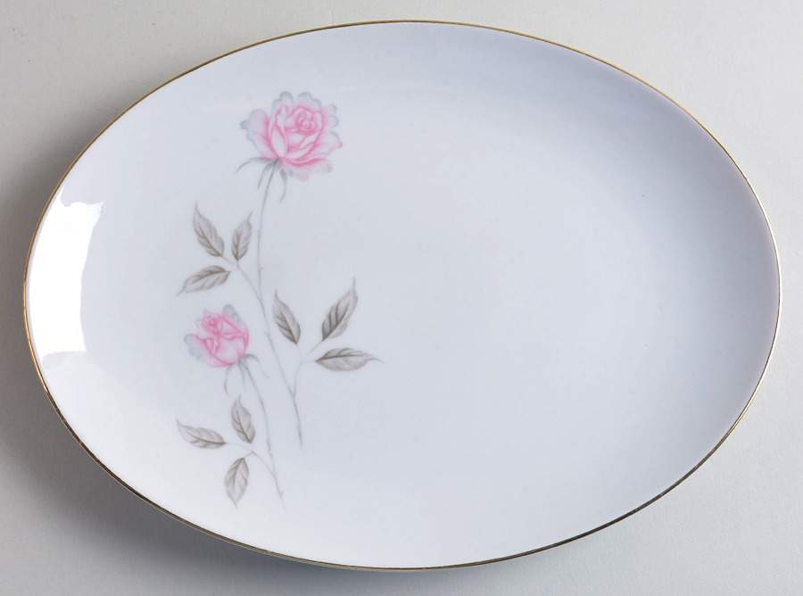 Fantasia 12" Oval Serving Platter by Royal Continental-1