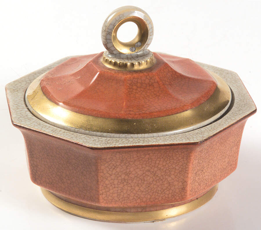 212 Sugar Bowl & Lid by Royal Copenhagen-1