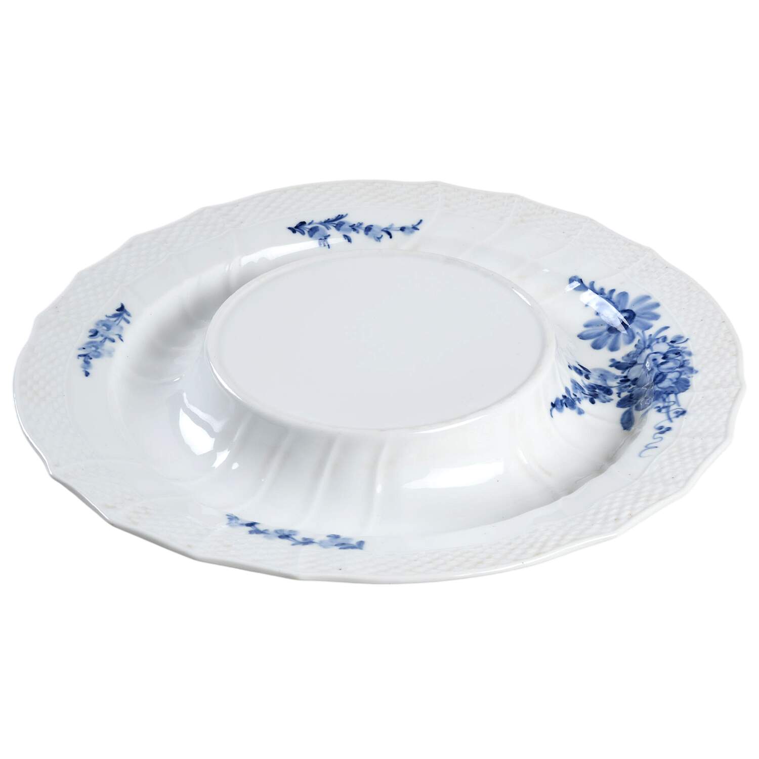 Blue Flowers Curved) Underplate for Tureen by Royal Copenhagen-1