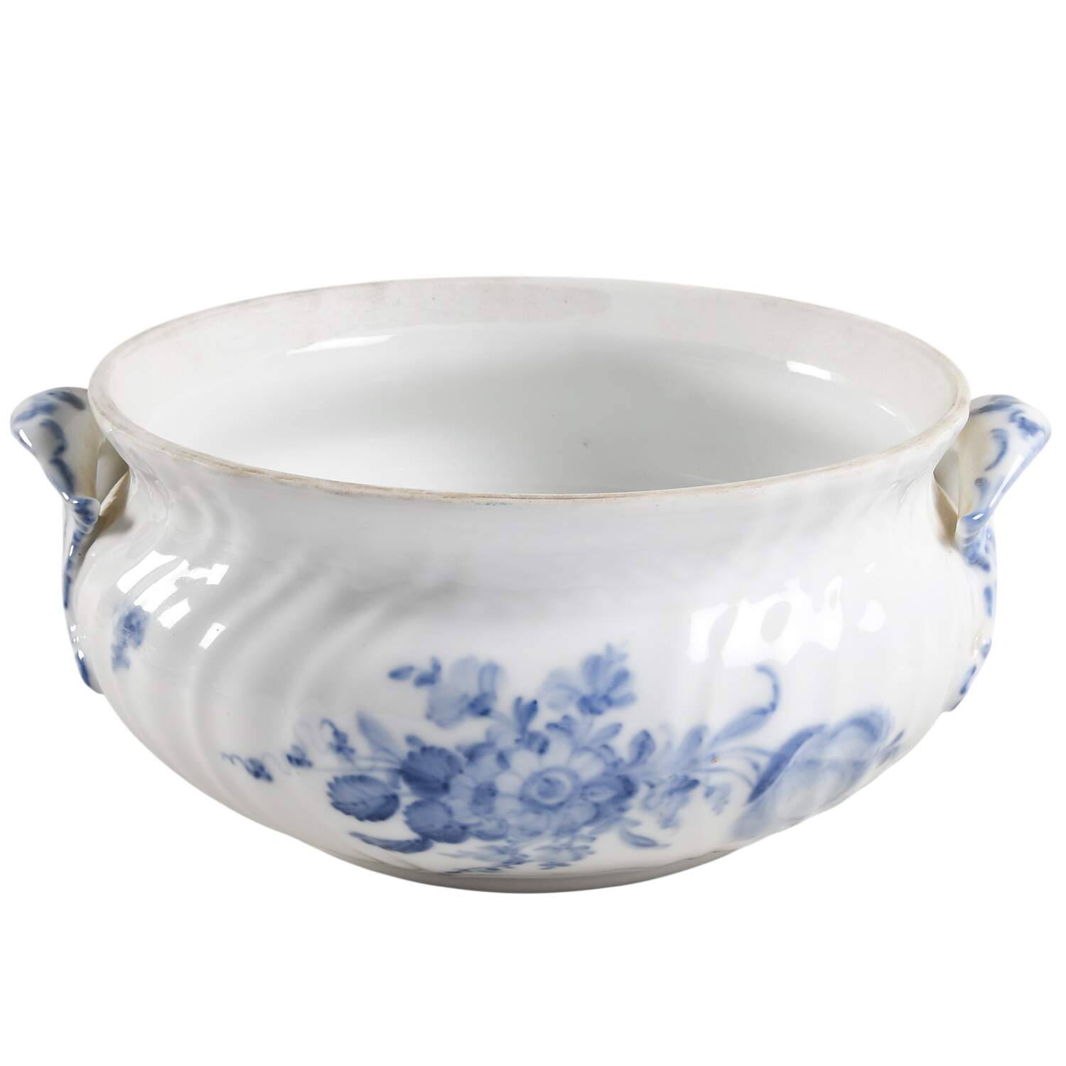 Blue Flowers Curved) Tureen No Lid by Royal Copenhagen-1
