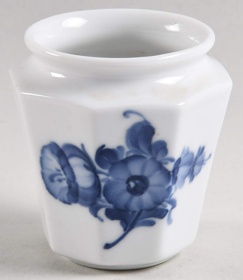 Blue Flowers 2" Vase by Royal Copenhagen-1