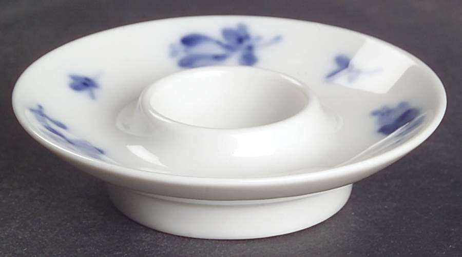 Blue Flowers Single Light Candlestick by Royal Copenhagen-1