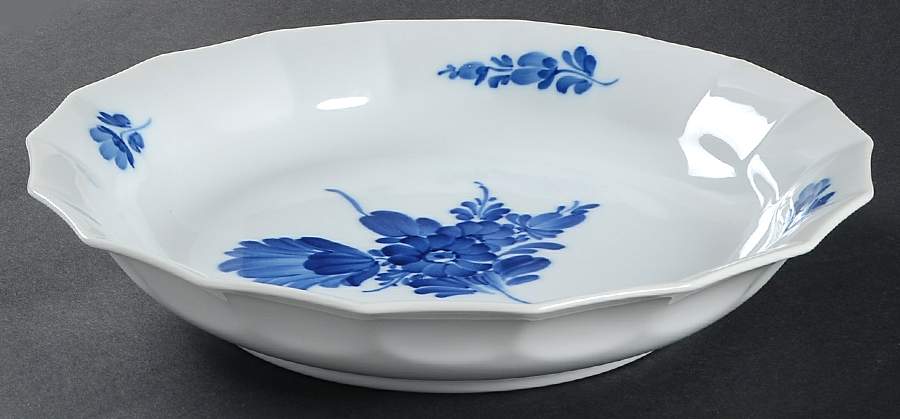 Blue Flowers Cake Plate by Royal Copenhagen-1