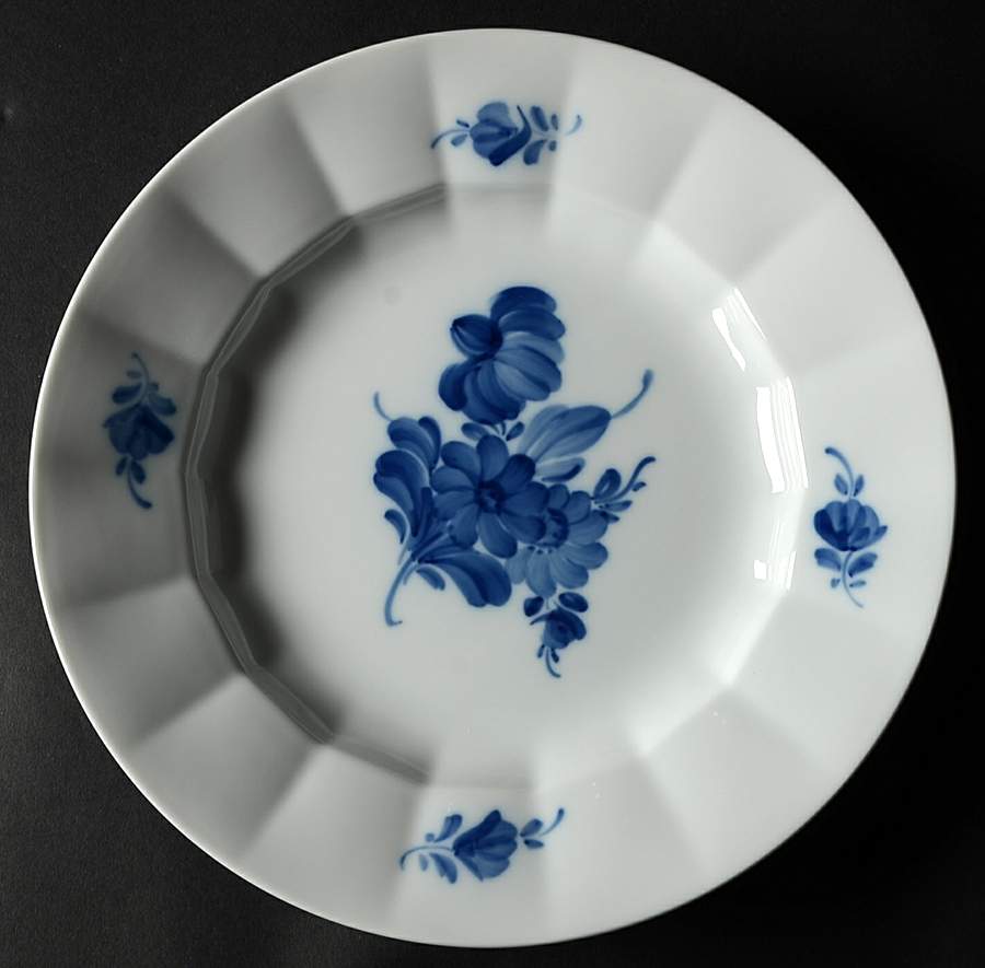 Blue Flowers Dinner Plate by Royal Copenhagen-1
