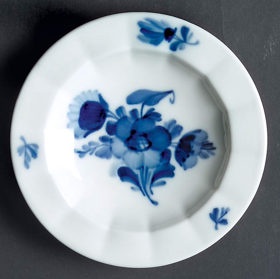 Blue Flowers Butter Pat by Royal Copenhagen-1