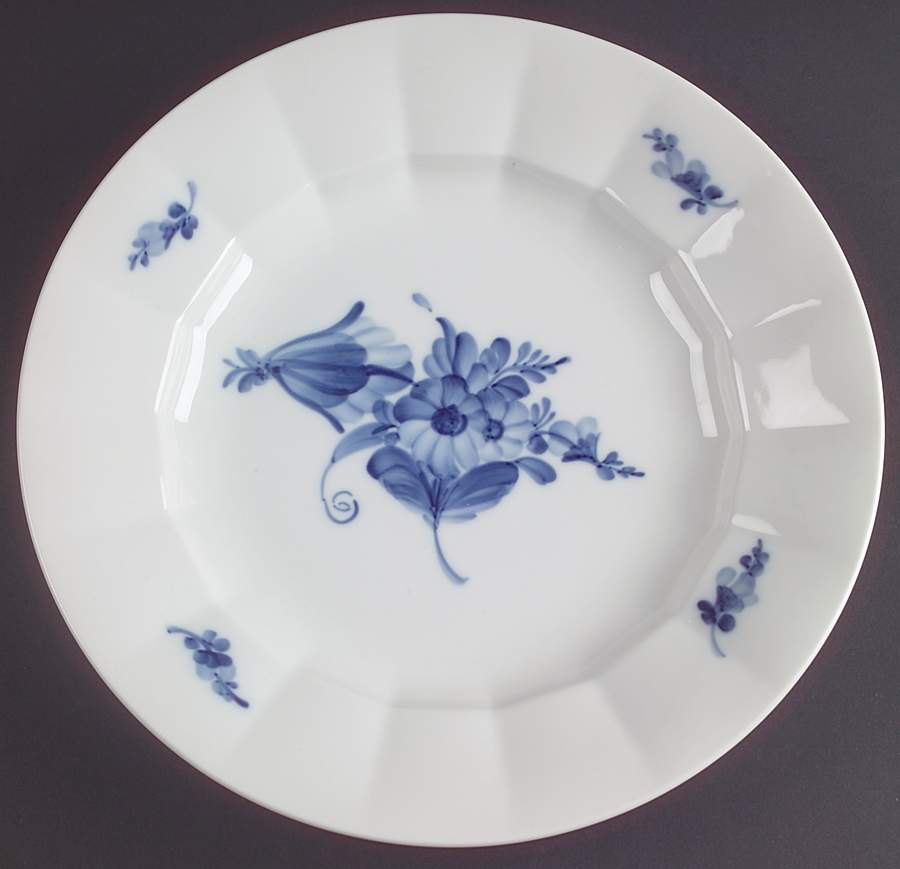 Blue Flowers Dinner Plate by Royal Copenhagen-1