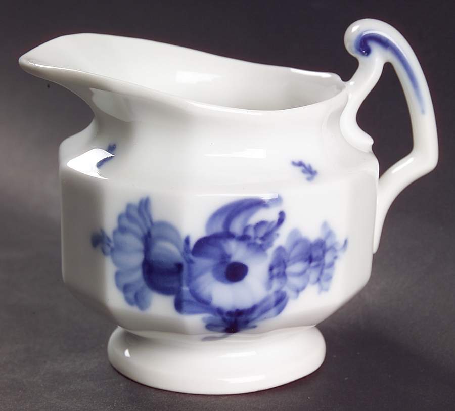 Blue Flowers Creamer by Royal Copenhagen-1