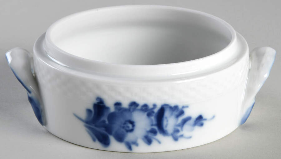 Blue Flowers Braided Butter Box No Lid by Royal Copenhagen-1