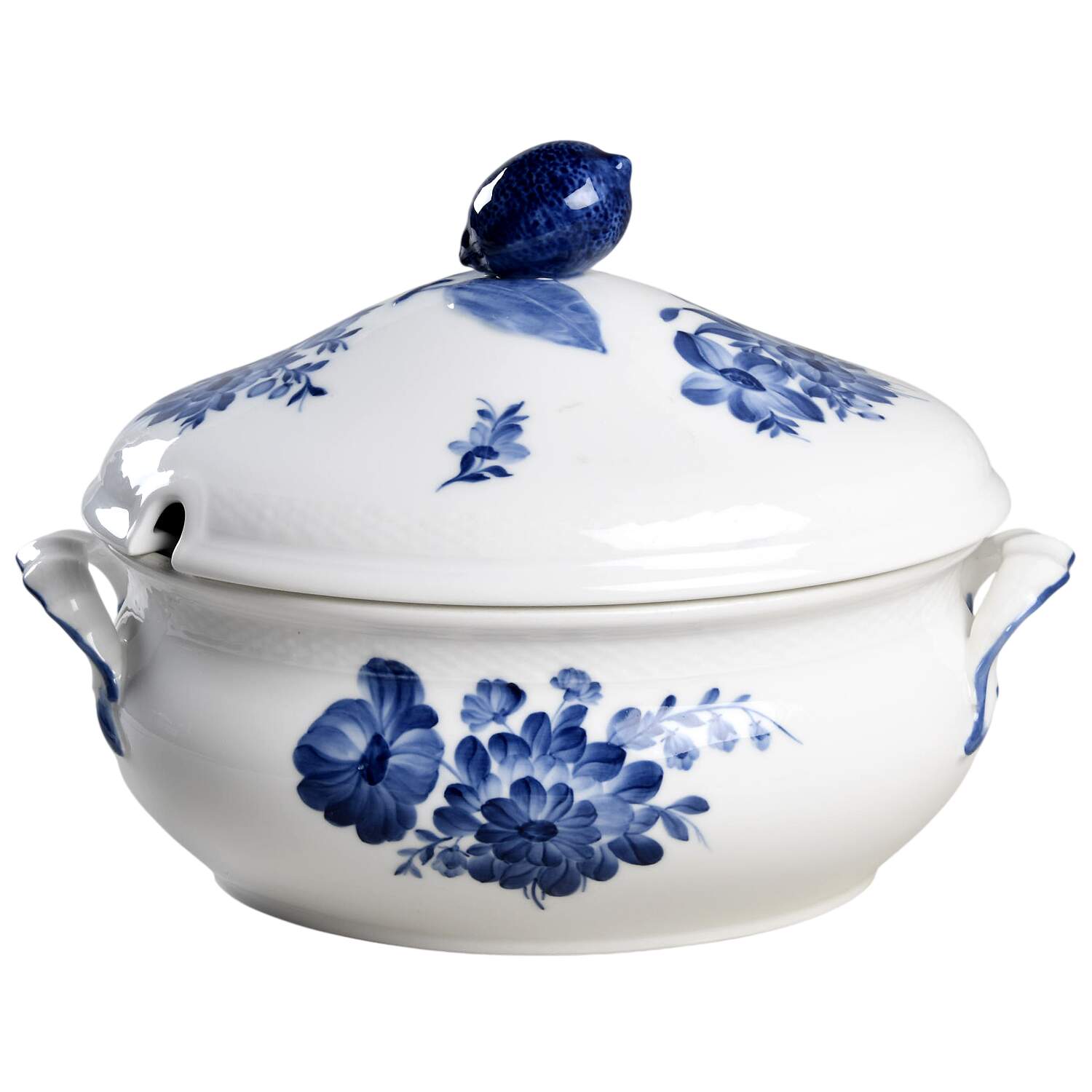 Blue Flowers Braided Tureen & Lid by Royal Copenhagen-1
