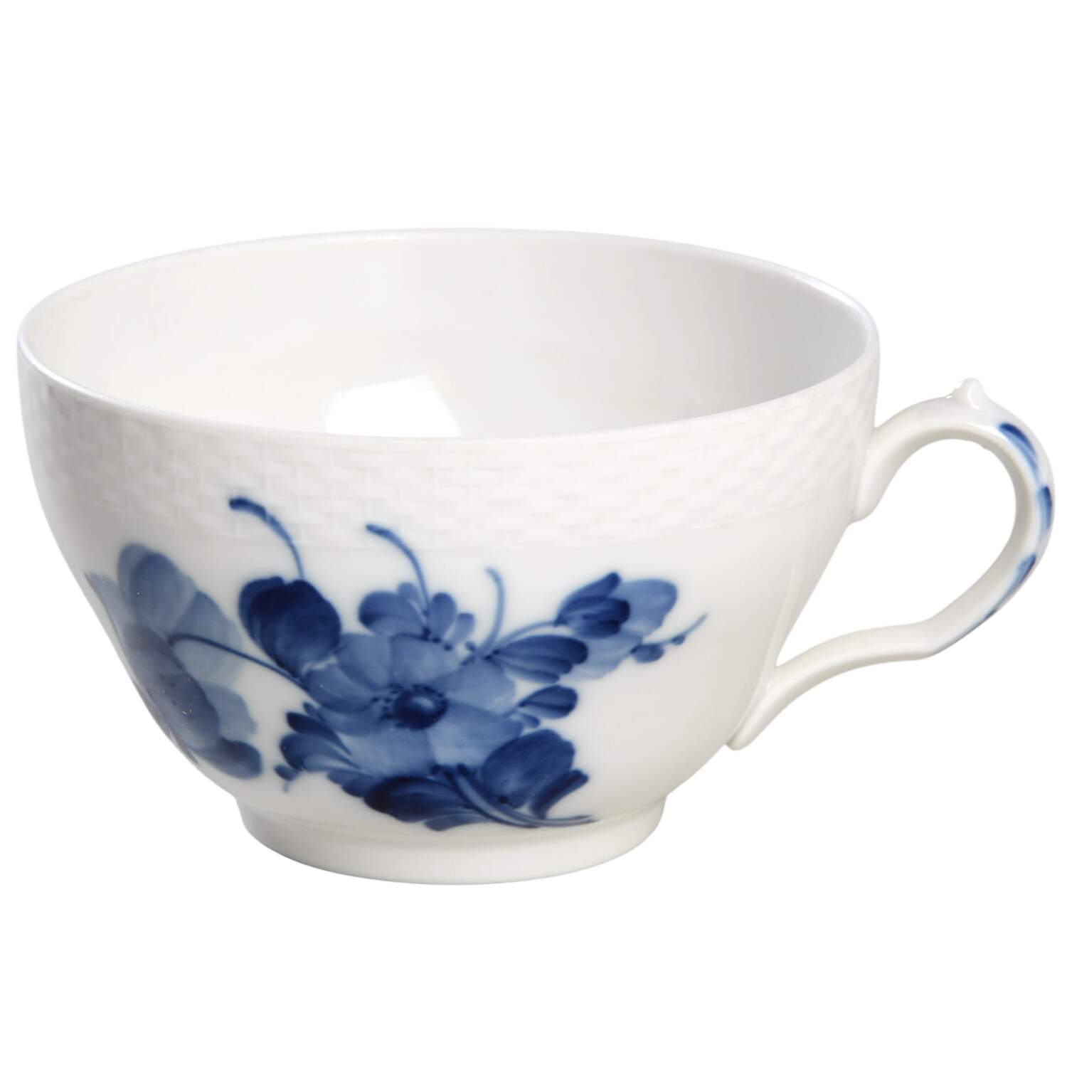 Blue Flowers Braided Oversized Cup by Royal Copenhagen-1