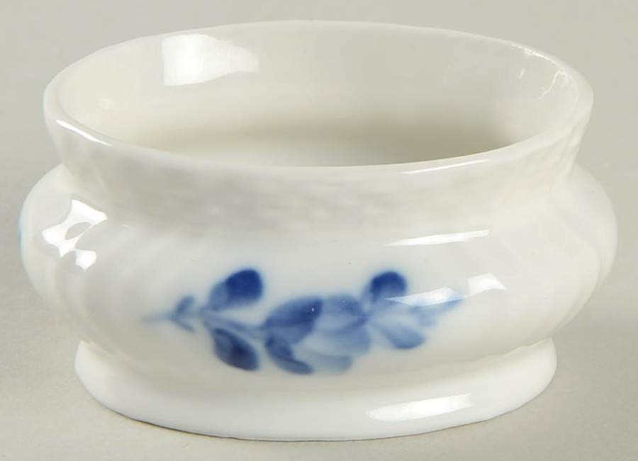 Blue Flowers Braided Salt Dip by Royal Copenhagen-1
